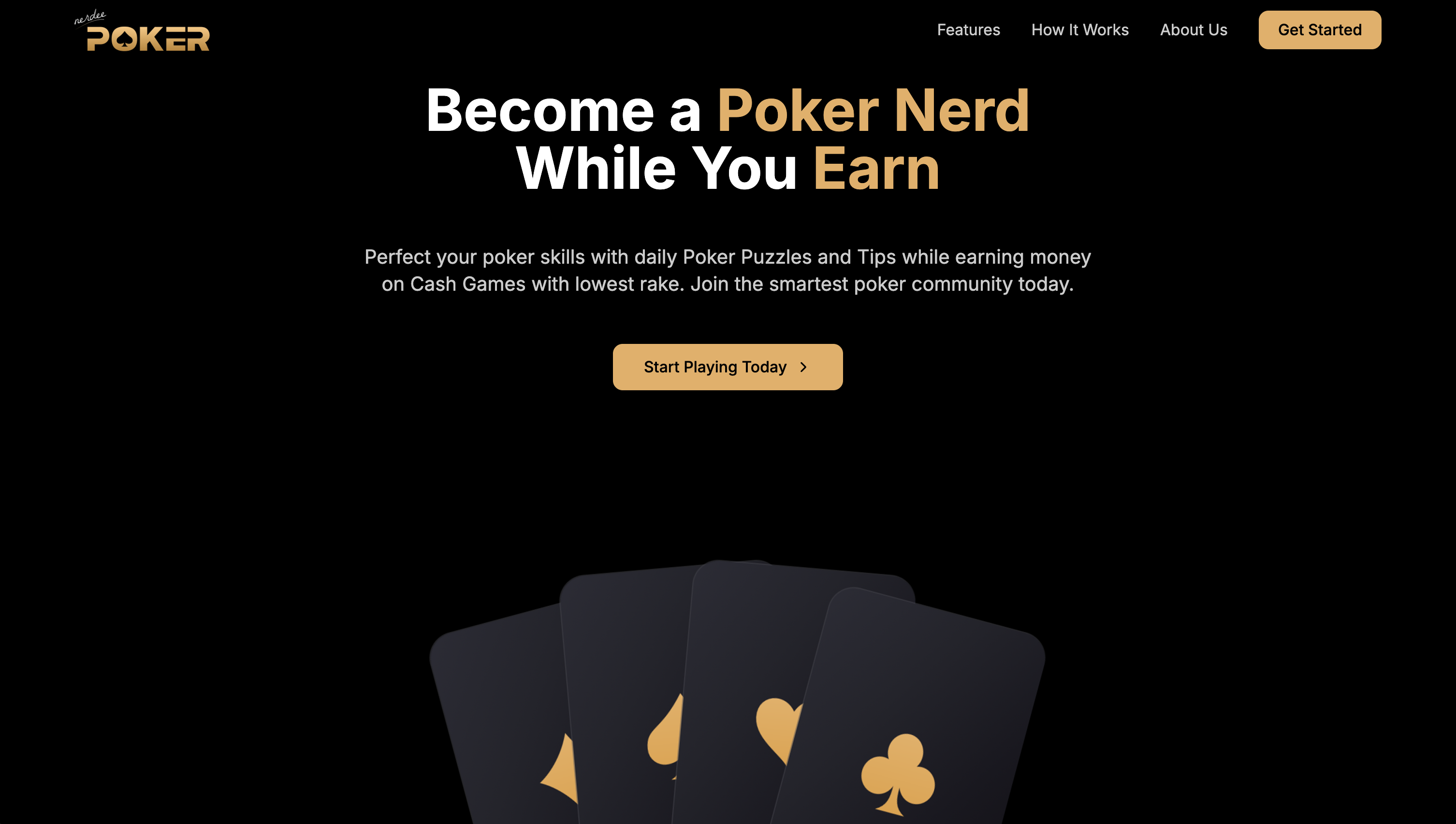 Poker Application visual